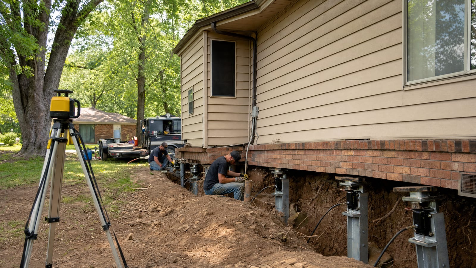 Foundation Repair service near Hot Springs